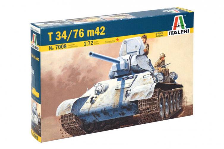 ITALERI  1/72 7008 T-34/76 RUSSIAN TANK