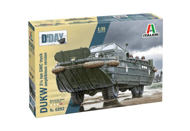 ITALERI  1/72 7022 DUKW 2 1/2 TON GMC TRUCK 80 YEARS D-DAY ANNIVERSARY