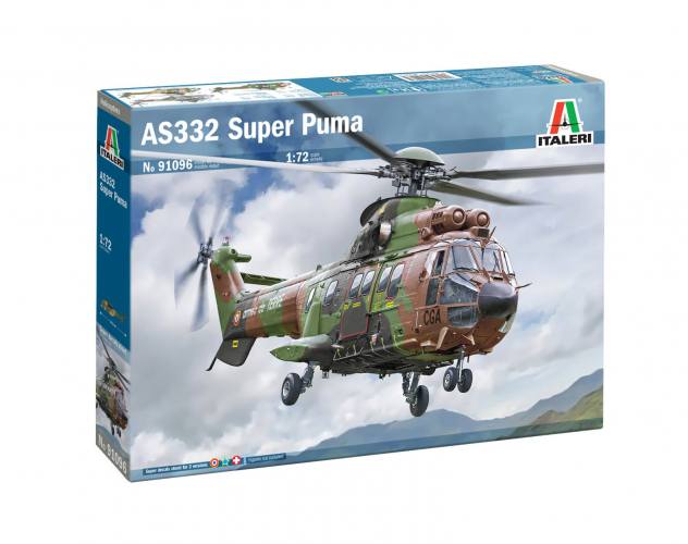 ITALERI  1/72 91096 AS332 SUPER PUMA