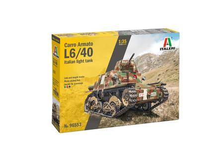 ITALERI  1/35 96553 CARRO ARMATO L6/40 ITALIAN LIGHT TANK