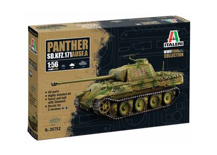ITALERI  1/56 25752 PANTHER SD.KFZ.171 AUSF.A