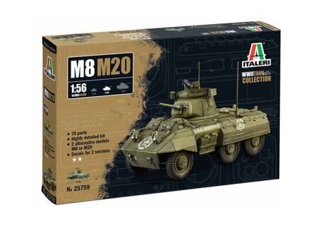 ITALERI  1/56 25759 M8 M20
