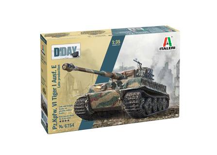 ITALERI  1/35 6754 PZ.KPFW.VI TIGER I AUSF.E LATE PRODUCTION
