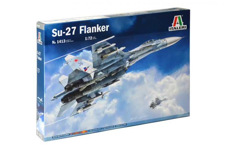 ITALERI 1/72 1413 SU-27 FLANKER