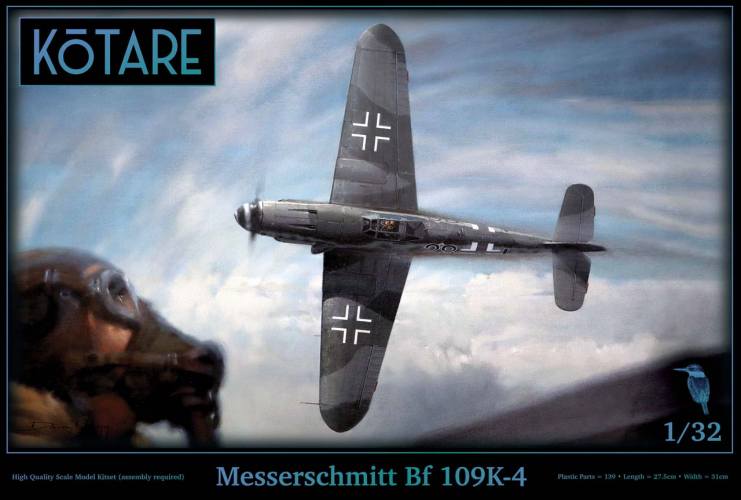 KOTARE 1/32 32009 MESSERSCHMITT BF 109K-4