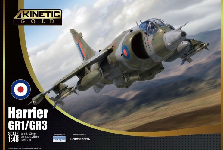 KINETIC 1/48 48060 HARRIER GR1/GR3 