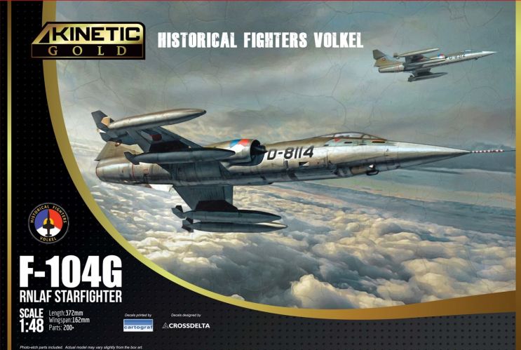 KINETIC 1/48 48090 F-104G RNLAF STARFIGHTER