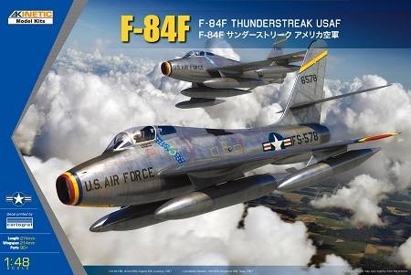KINETIC 1/48 48113 REPUBLIC F-84F THUNDERSTREAK USAF