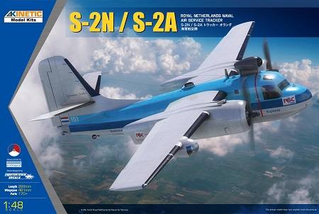 KINETIC 1/48 48118 GRUMMAN S-2N/ S-2A RNNAS TRACKER