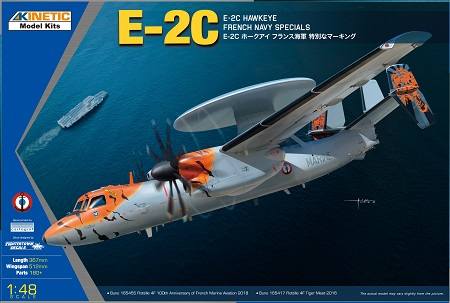 KINETIC 1/48 48122 GRUMMAN E-2C HAWKEYE FRENCH NAVY SPECIALS