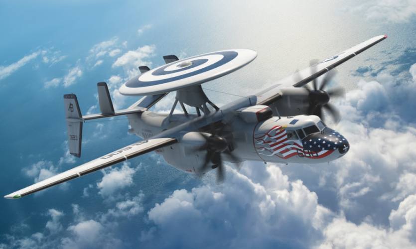 KINETIC 1/48 48135 E-2C HAWKEYE 2000 VAW-123 SCREWTOPS
