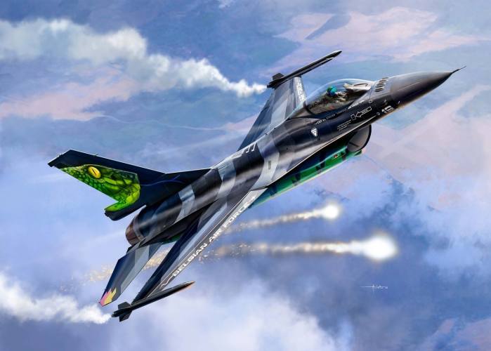 KINETIC 1/48 48154 F-16A MLU BELGIAN AIR FORCE