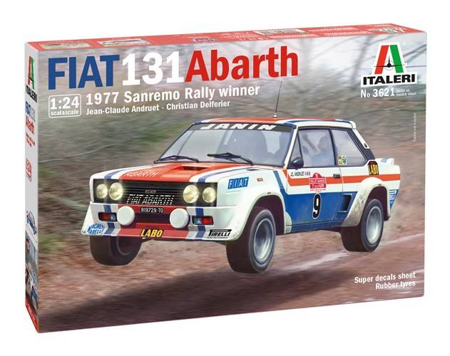 ITALERI 1/24 3621 FIAT 131 ABARTH