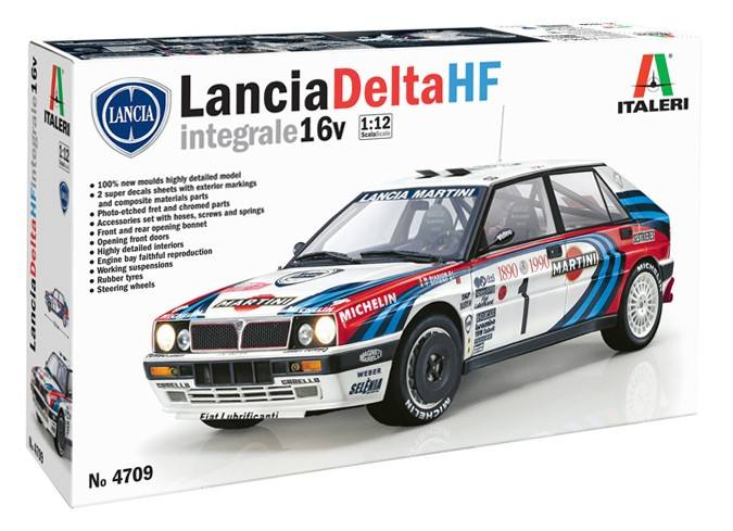 ITALERI 1/12 4709 LANCIA DELTA HF INTEGRALE 16V  UK SALE ONLY 