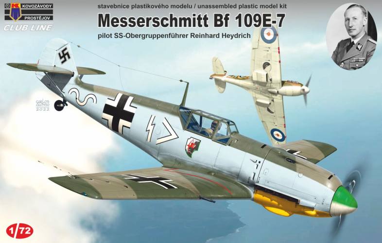 KP 1/72 7207 MESSERSCHMITT BF 109E-7