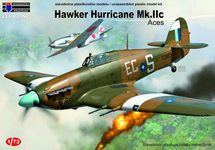 KOVOZAVODY 1/72 0011 HAWKER HURRICANE MK.IIC ACES