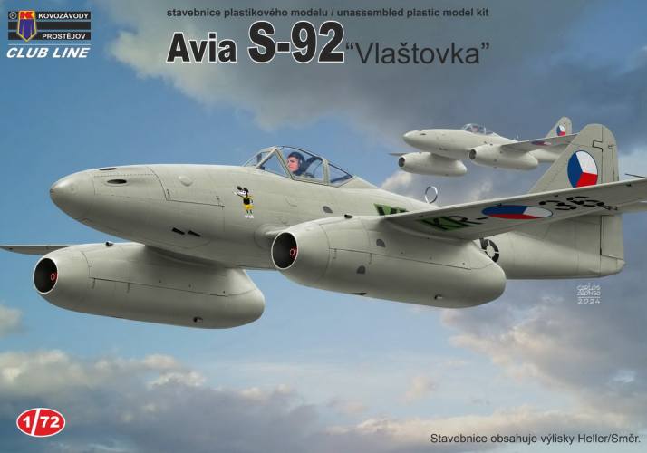 KOVOZAVODY 1/72 0015 AVIA S-92 