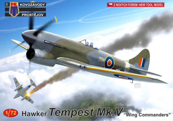 KP 1/72 0219 HAWKER TEMPEST MK.V WING COMMANDERS