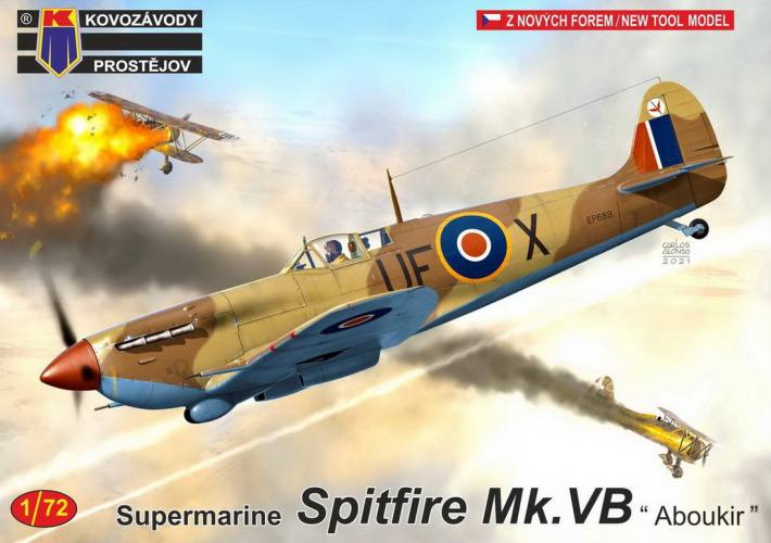 KP 1/72 0257 SUPERMARINE SPITFIRE MK.VB ABOUKIRK