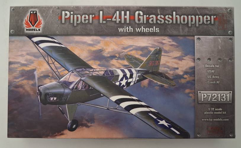KP 1/72 P72131 PIPER L-4H GRASSHOPPER WITH WHEELS