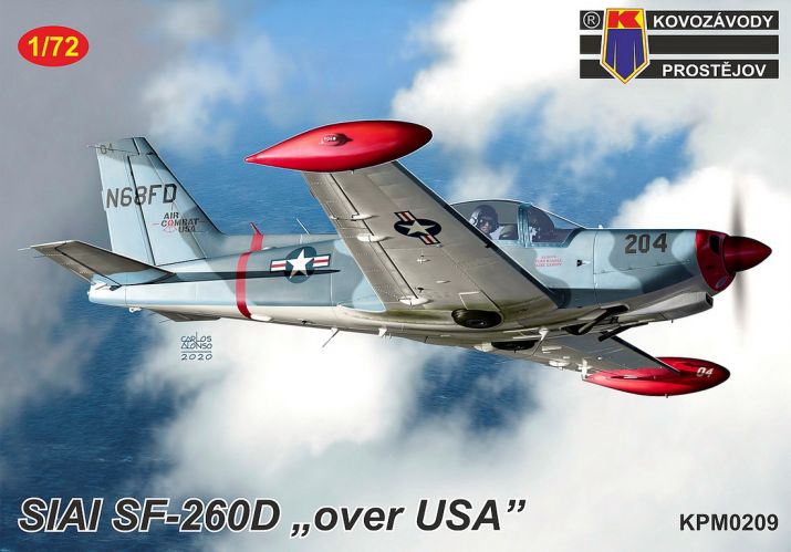 KP 1/72 0209 SIAI SF-260 OVER USA
