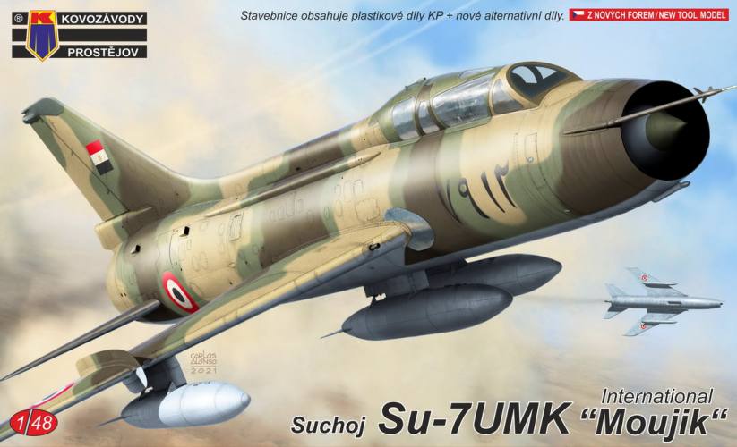 KP 1/48 4820 SUKHOI SU-7UMK MOUJIK INTERNATIONAL