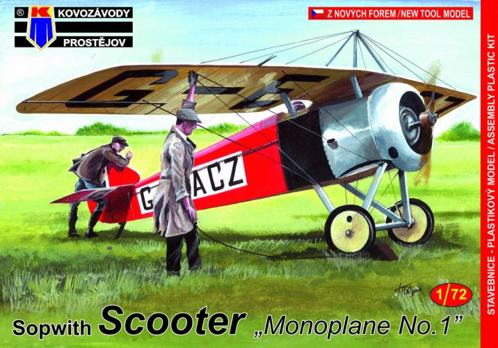 KP 1/72 0165 SOPWITH SCOOTER MONOPLANE NO.1