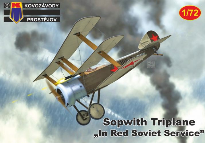 KP 1/72 0182 SOPWITH TRIPLANE IN RUSSIAN SERVICE