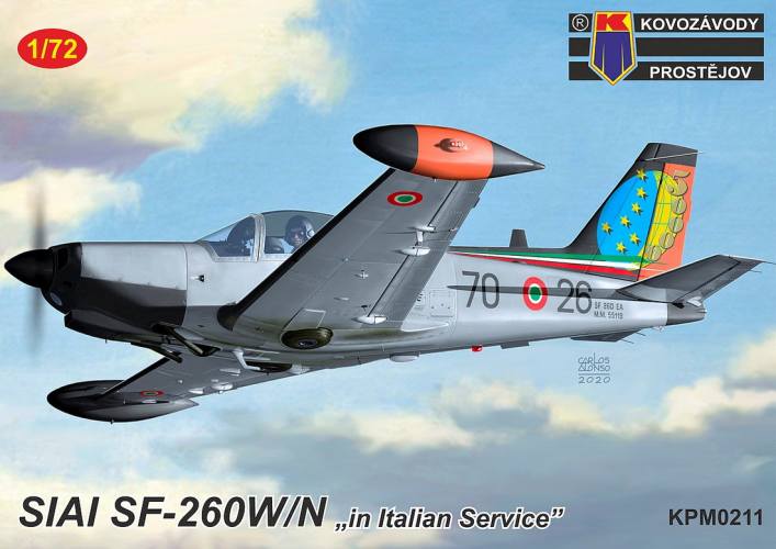 KOVOZAVODY 1/72 0211 SIAI SF-260EA ITALIAN SERVICES 