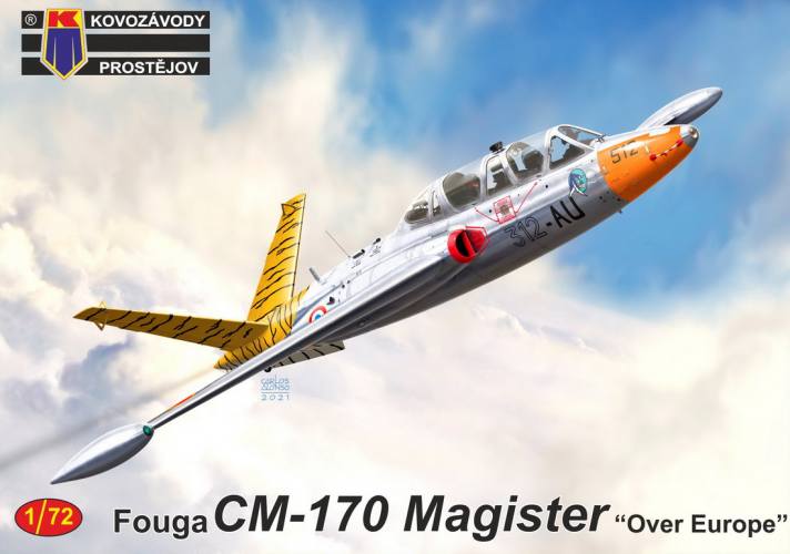 KP 1/72 0242 FOUGA CM-170 MAGISTER OVER EUROPE 