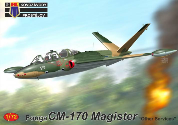 KP 1/72 0244 FOUGA CM-170 MAGISTER OTHER SERVICES