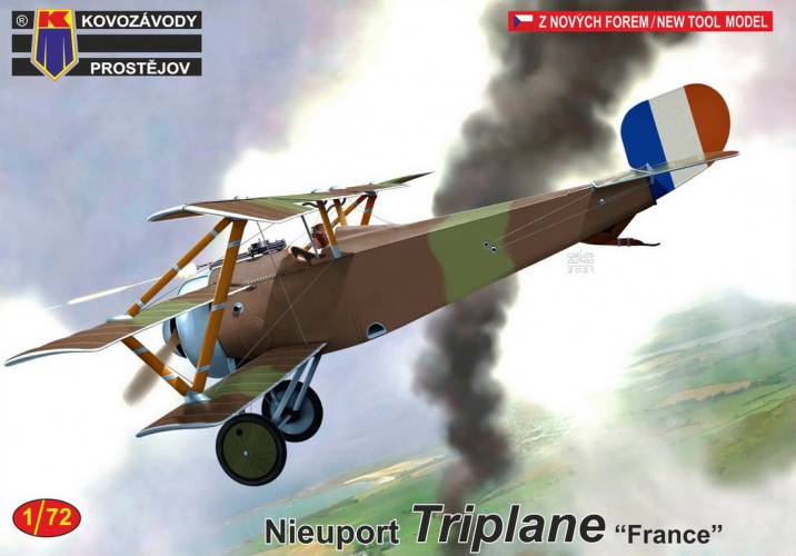 KP 1/72 0256 NIEUPORT TRIPLANE FRANCE