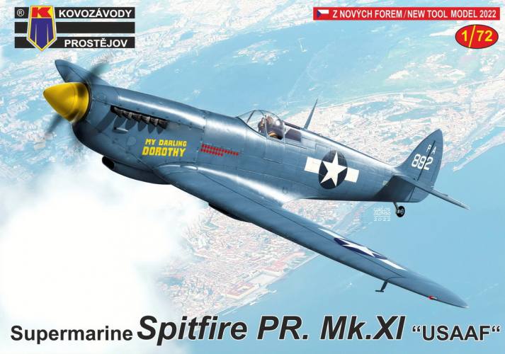 KOVOZAVODY 1/72 0291 SUPERMARINE SPITFIRE PR.MK.XI USAAF