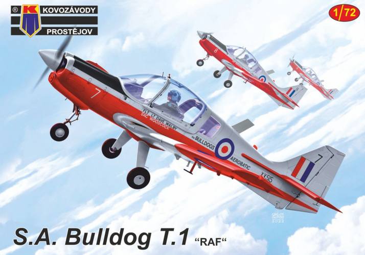 KP 1/72 0298 S.A. BULLDOG T.1 RAF