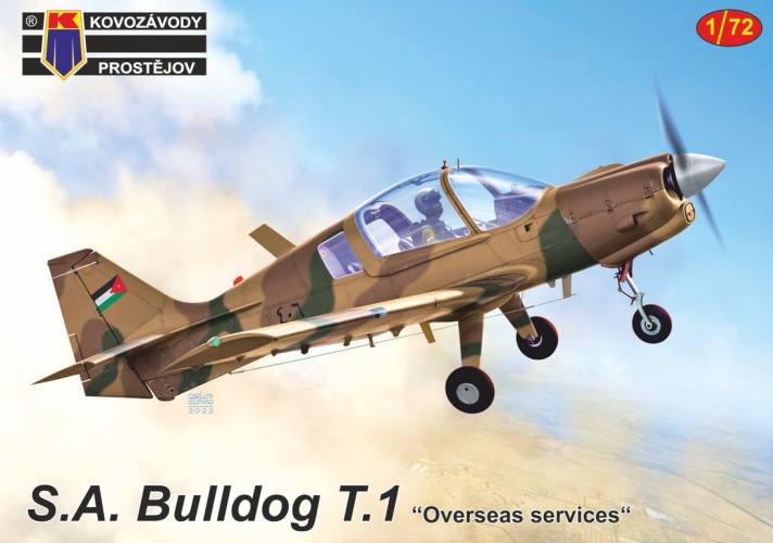 KP 1/72 0301 S.A. BULLDOG T.1 OVERSEAS SERVICES