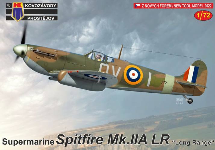 KOVOZAVODY 1/72 0305 SUPERMARINE SPITFIRE MK.IIA LR 