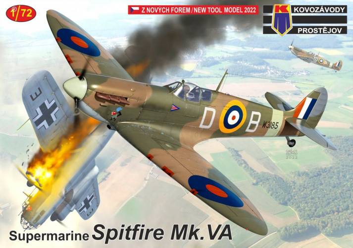 KOVOZAVODY 1/72 0307 SUPERMARINE SPITFIRE MK.VA 