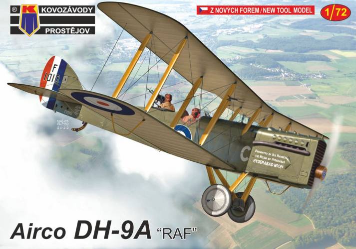 KOVOZAVODY 1/72 0311 AIRCO DH-9A RAF 