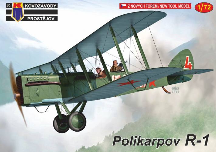 KOVOZAVODY 1/72 0313 POLIKARPOV R-1 
