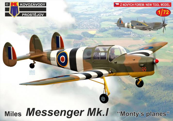 KOVOZAVODY 1/72 0318 MILES MESSENGER MK.I MONTY S PLANES 
