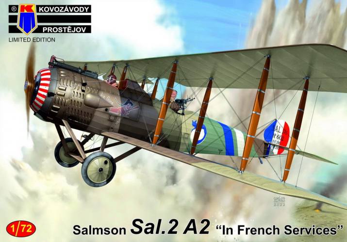 KP 1/72 0333 SALMSON SAL.2 A2 IN FRENCH SERVICES