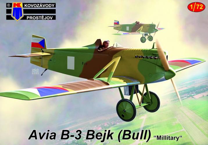 KP 1/72 0341 AVIA B-3 BEJK  BULL  MILITARY