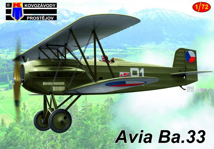 KOVOZAVODY 1/72 0352 AVIA BA.33 