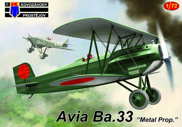 KOVOZAVODY 1/72 0353 AVIA BA.33 METAL PROP 