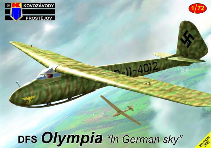 KOVOZAVODY 1/72 0354 DFS OLYMPIA IN GERMAN SKY 