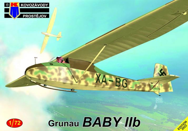 KOVOZAVODY 1/72 0357 GRUNAU BABY IIB 