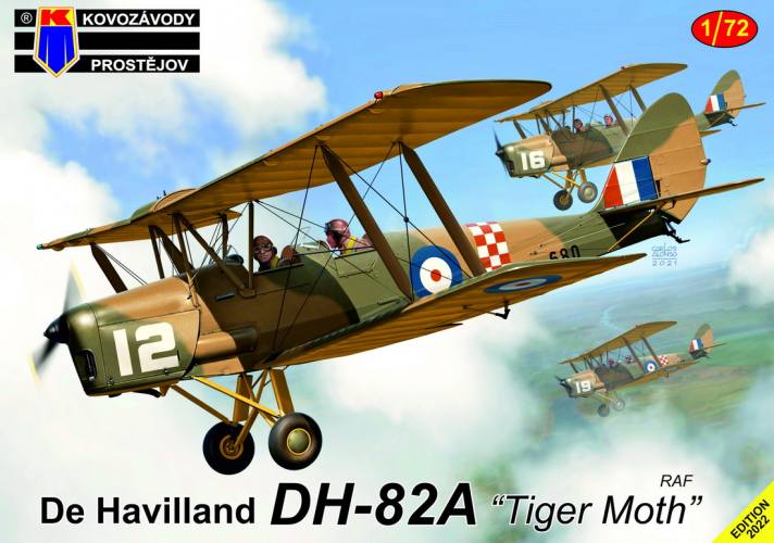 KOVOZAVODY 1/72 0363 DE HAVILLAND DH-82A TIGER MOTH RAF