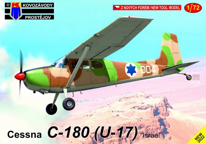 KP 1/72 0369 CESSNA C-180  U-17  ISRAEL