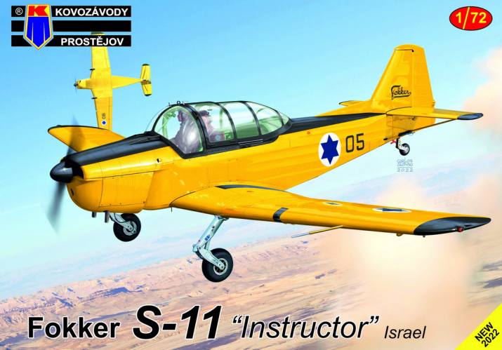 KP 1/72 0372 FOKKER S-11 INSTRUCTOR ISRAEL