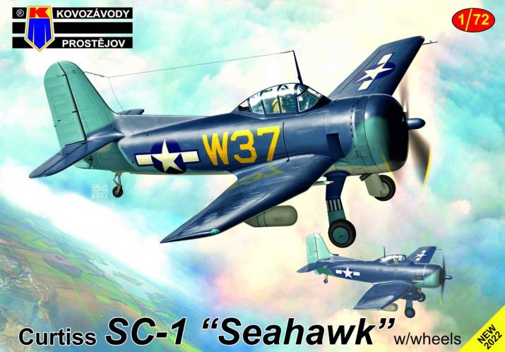 KP 1/72 0376 CURTIS SC-1 SEAHAWK WITH WHEELS